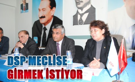 DSP MECLİSE GİRECEK