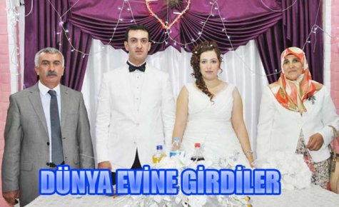 DÜNYA EVİNE GİRDİLER
