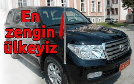 Dünyanın en zengin ülkesiyiz