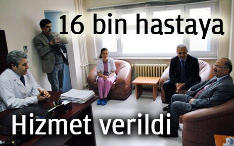 Dural: 16 bin hastaya hizmet verdik