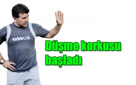 Düşme korkusu başladı