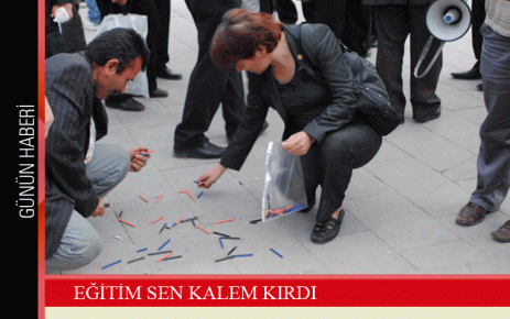 Eğitim sen kalem kırdı 