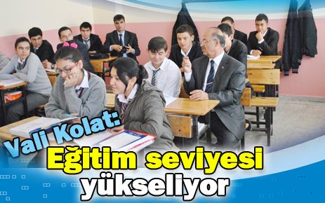 Eğitim seviyesi giderek yükseliyor