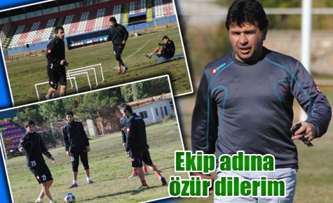 Ekip adına özür dilerim