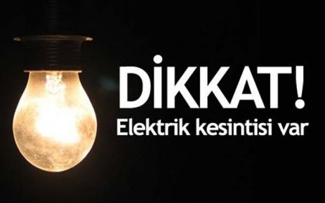 Elektrik kesintisi 
