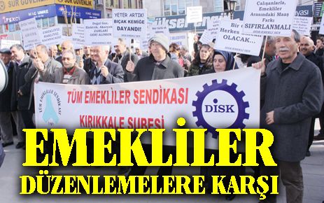 Emekliler sefalet içinde