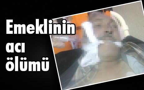 Emeklinin acı ölümü