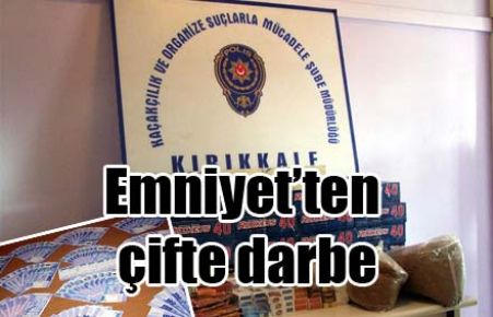 Emniyet?ten çifte darbe