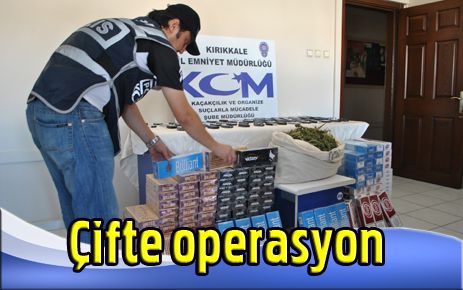 Emniyetten çifte operasyon
