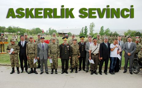 Engelli vatandaşların askerlik sevinci