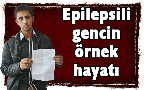 Epilepsili gencin örnek hayatı