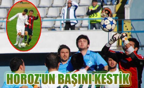 ERKEN ÖTEN HOROZ`UN BAŞINI KESTİK
