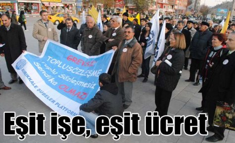 Eşit işe, eşit ücret