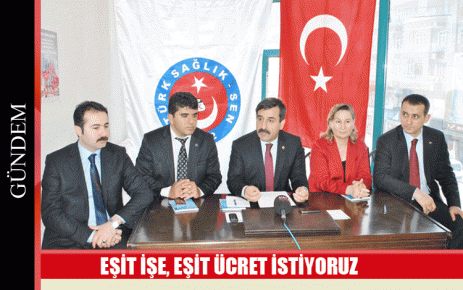 Eşit işe, eşit ücret istiyoruz