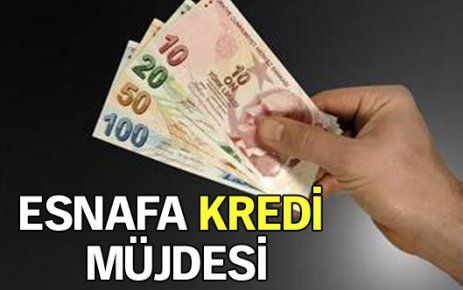 Esnaflara 80 bin TL müjdesi