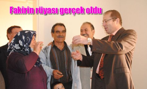 Fakirin rüyası gerçek oldu