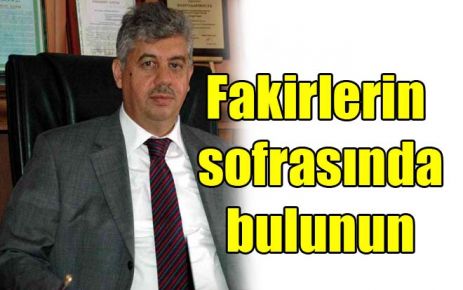 Fakirlerin sofrasında bulunun 