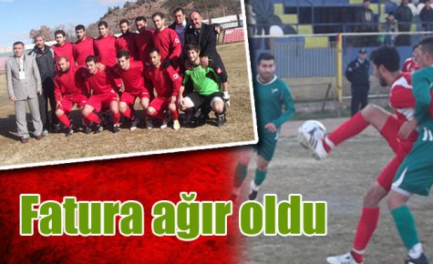 Fatura ağır oldu