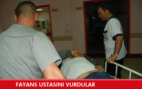 Fayans ustasını vurdular