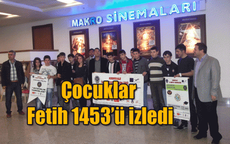 Fetih 1453?ü izlediler  