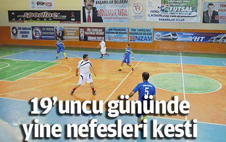 FUTSAL, 19?uncu gününde de yine nefesleri kesti