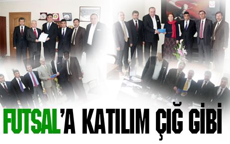Futsal?a katılım çığ gibi