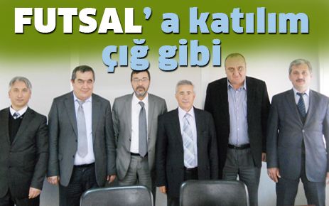 Futsala katılım çığ gibi