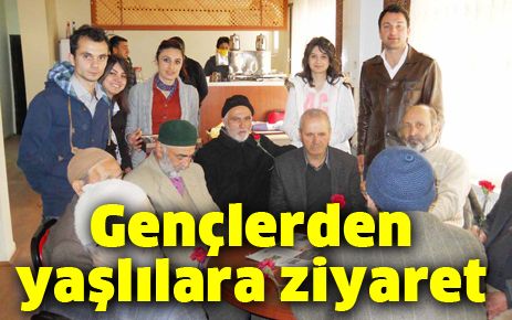 Gençlerden yaşlılara anlamlı ziyaret