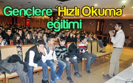 Gençlere Hızlı Okuma Eğitimi