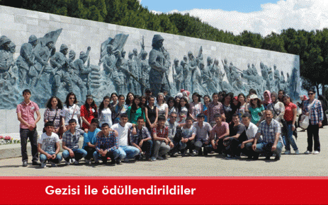 Gezisi ile ödüllendirildiler