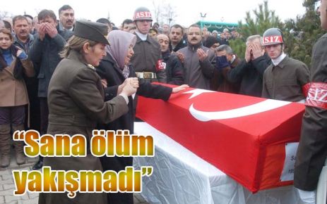 Görev şehidimiz Erkeç?i uğurladık