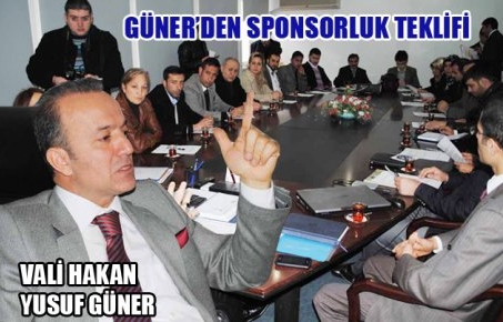 GÜNER?DEN SPONSORLUK TEKLİFİ