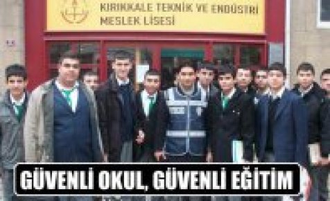 GÜVENLİ OKUL, GÜVENLİ EĞİTİM