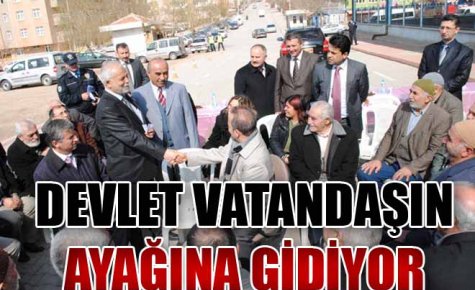 HALKA HİZMET HAKKA HİZMETTİR