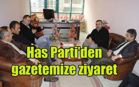 Has Parti?den gazetemize ziyaret 
