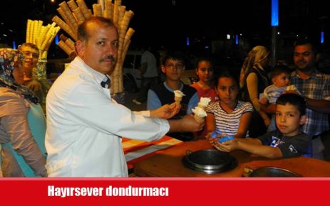 Hayırsever dondurmacı