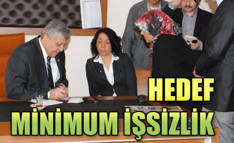 HEDEF MİNİMUM İŞSİZLİK