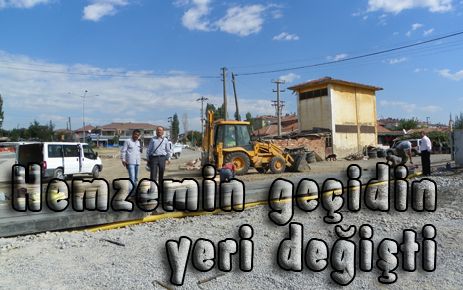 Hemzemin geçit ileri alındı