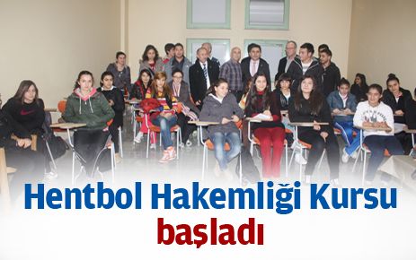 Hentbol hakemlik kursu