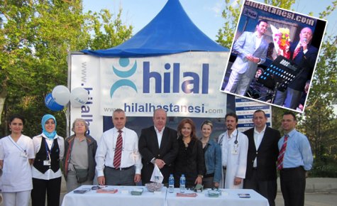 HİLAL HASTANESİ KÜ?DE STANT AÇTI