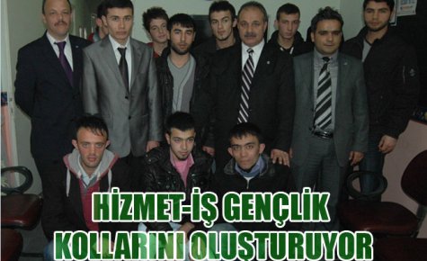 HİZMET-İŞ GENÇLİK KOLLARINI OLUŞTURUYOR