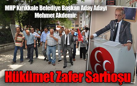 Hükümet Zafer Sarhoşu