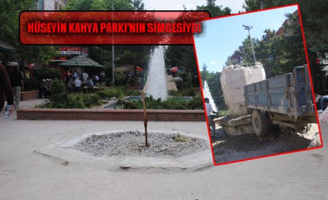 HÜSEYİN KAHYA PARKI?NIN SİMGESİYDİ 
