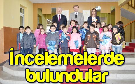 İl Özel İdare?de incelemelerde bulundular