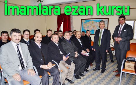 İmamlara ezan kursu verilecek