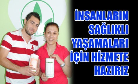 İNSANLARIN SAĞLIKLI YAŞAMALARI İÇİN HİZMETE HAZIRIZ