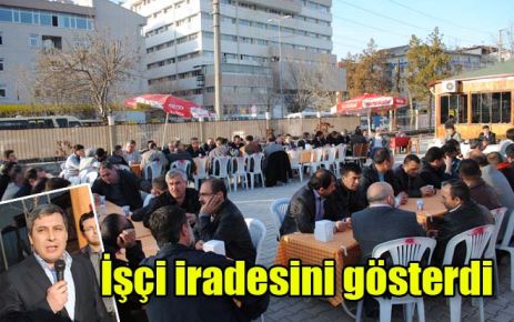 İşçi iradesini gösterdi