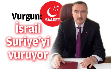 İsrail Suriye?yi vuruyor