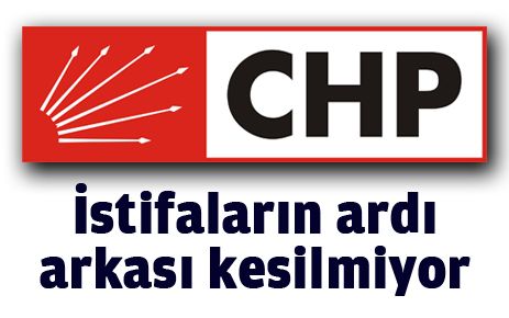 İstifalar durmuyor