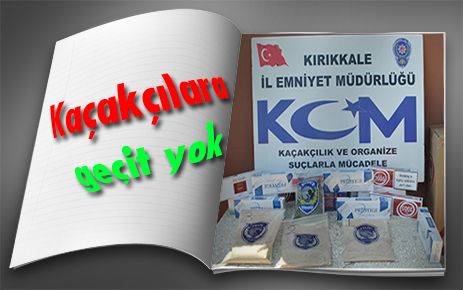 Kaçakçılara geçit yok